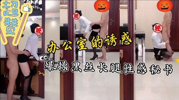 爆操公.司新来的黑丝长腿王秘书，这身材太迷人了，口爆后入狂射她