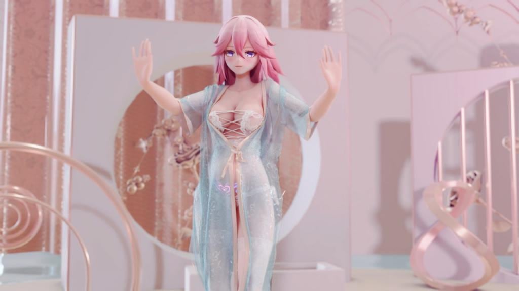 DJD-342 原神MMDbl31汉服真空cos八重神子