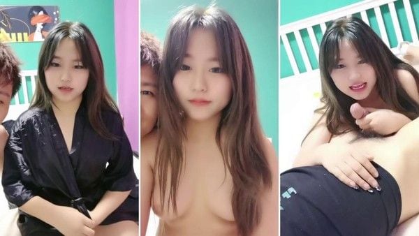 ①微胖妹子全程露脸，小骚货口交大鸡巴，让小哥压在身下无套抽插快干哭了内射